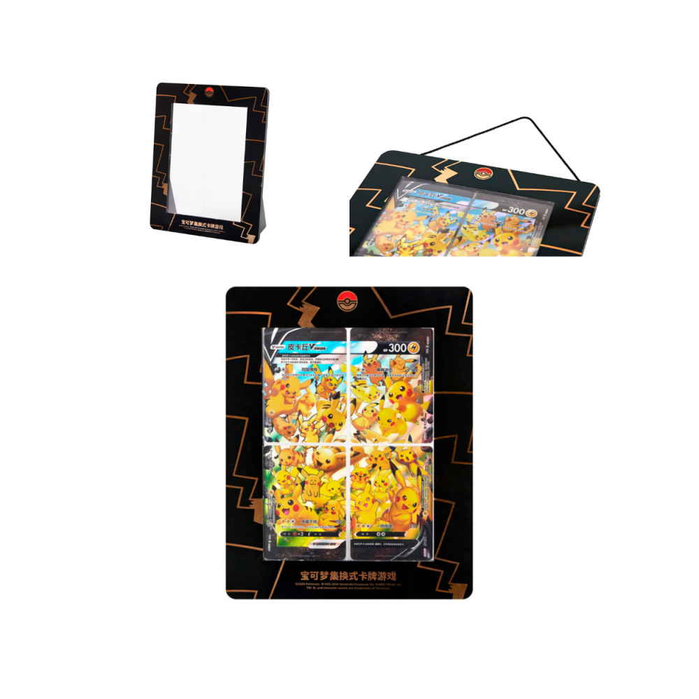 POKEMON TCG ASIA PIKACHU V UNION CON CUADRO - 4