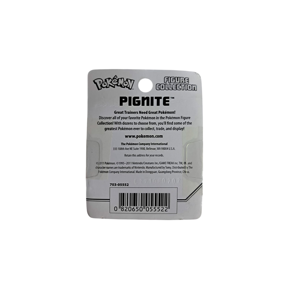 POKEMON BLACK AND WHITE TOMY PIGNITE - 4
