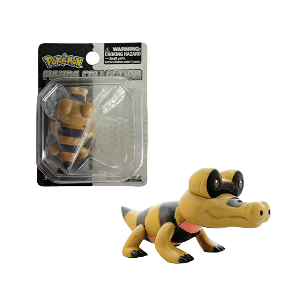 POKEMON BLACK AND WHITE TOMY SANDILE - 1