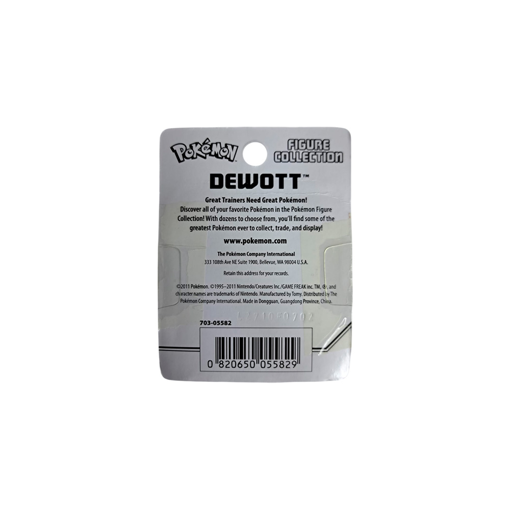 POKEMON BLACK AND WHITE TOMY DEWOTT - 4
