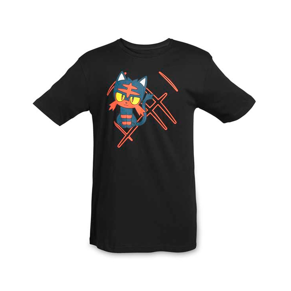 POKEMON CENTER POLO LITTEN ADULTO TALLA M - 1