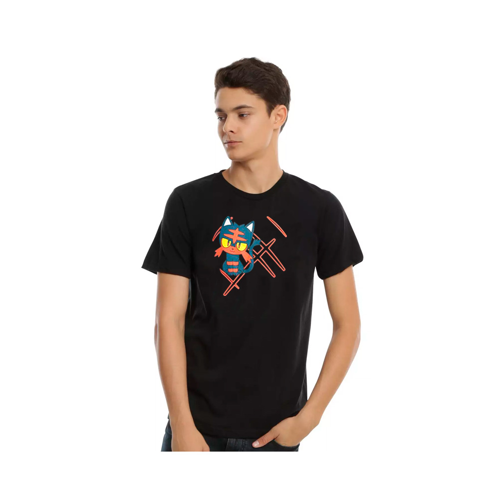 POKEMON CENTER POLO LITTEN ADULTO TALLA M - 4