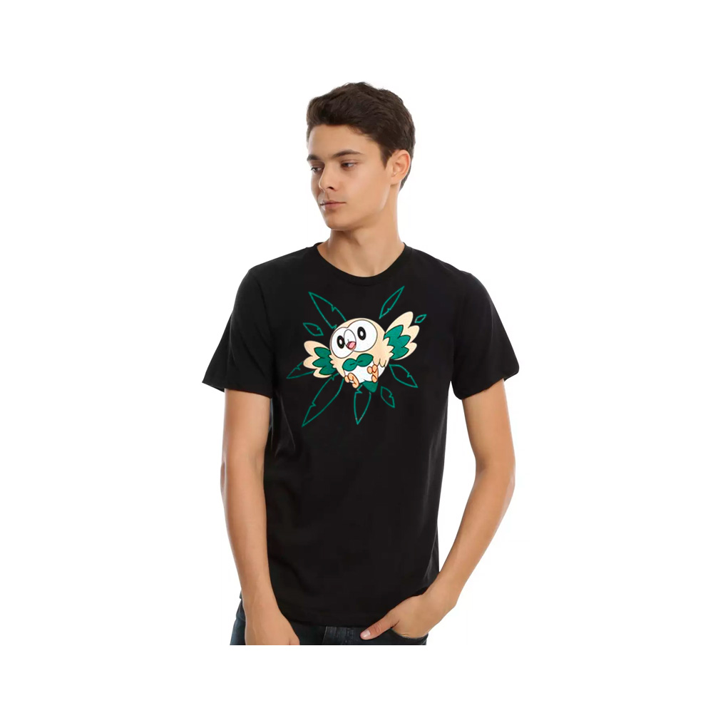 POKEMON CENTER POLO ROWLET ADULTO TALLA L - 4