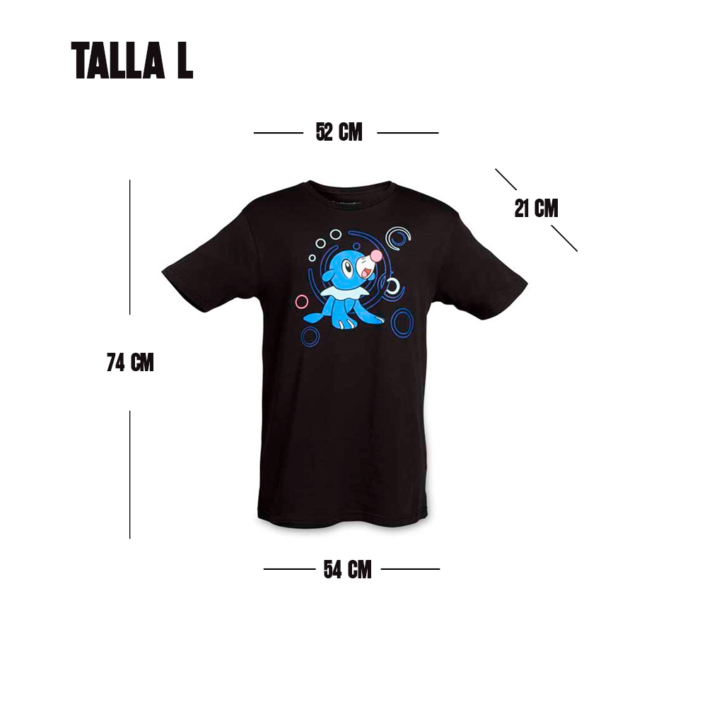 POKEMON CENTER POLO POPPLIO ADULTO TALLA L - 2
