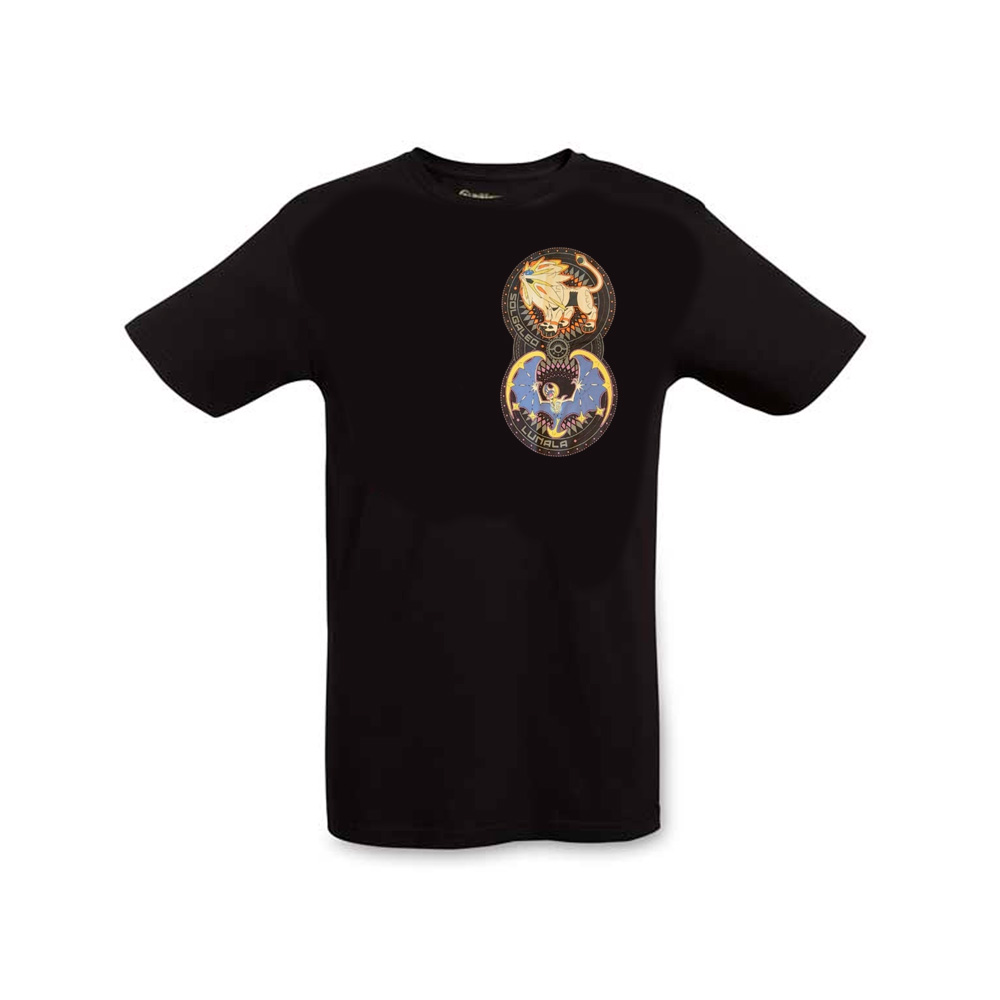 POKEMON CENTER POLO SOLGALEO LUNALA ADULTO TALLA L - 1