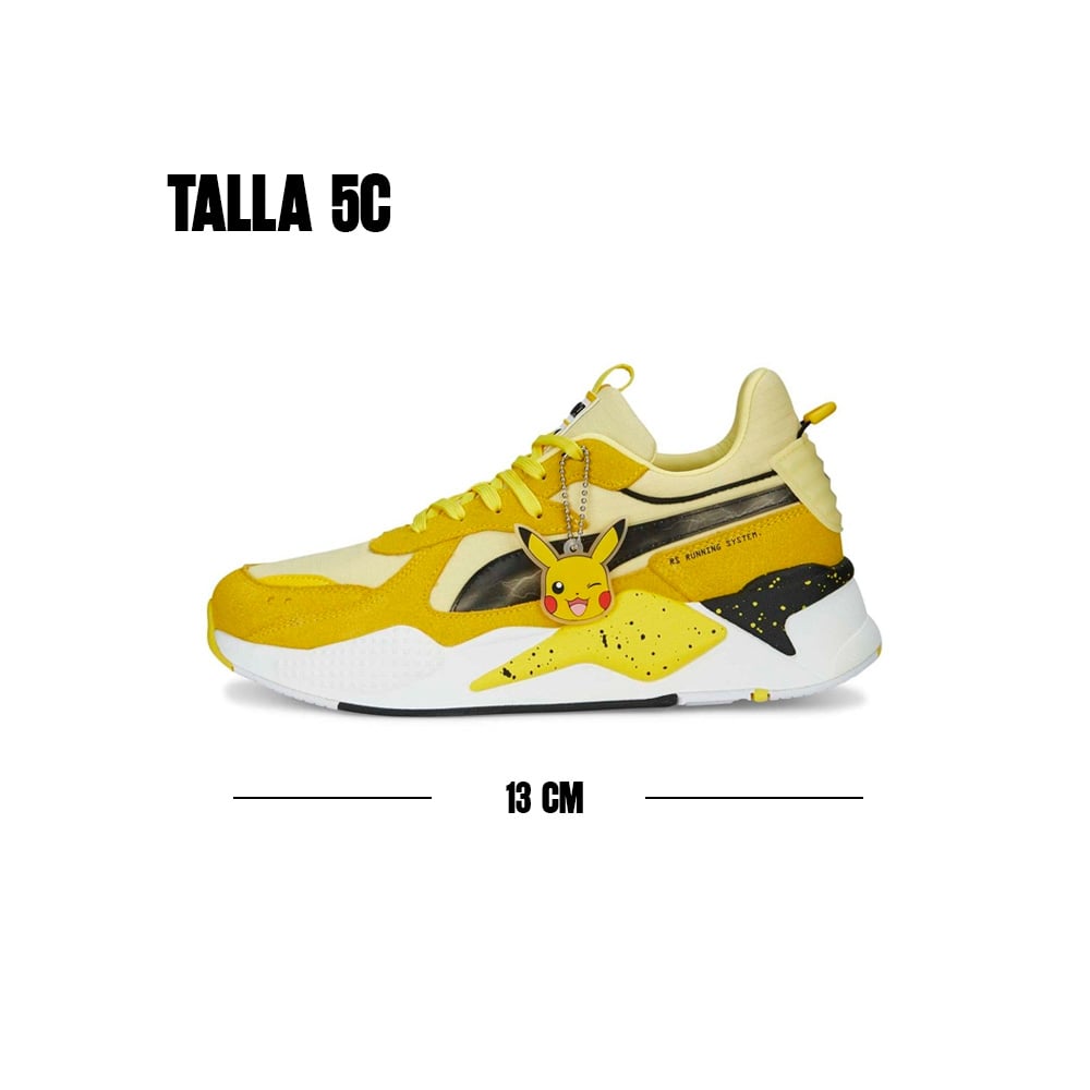 POKEMON PUMA ZAPATILLA PIKACHU NIÑOS TALLA US 5C - 2