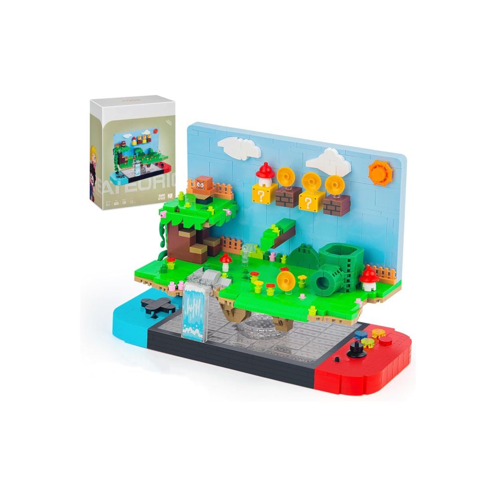 ARMABLE JUEGOS DE CONSTRUCCION NINTENDO SWITCH DECO 1256 PIEZAS - 1