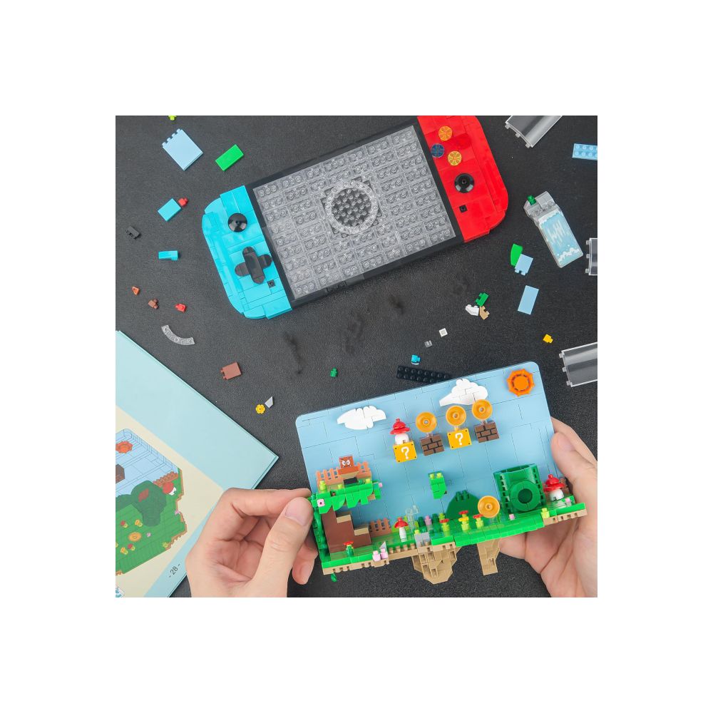 ARMABLE JUEGOS DE CONSTRUCCION NINTENDO SWITCH DECO 1256 PIEZAS - 4