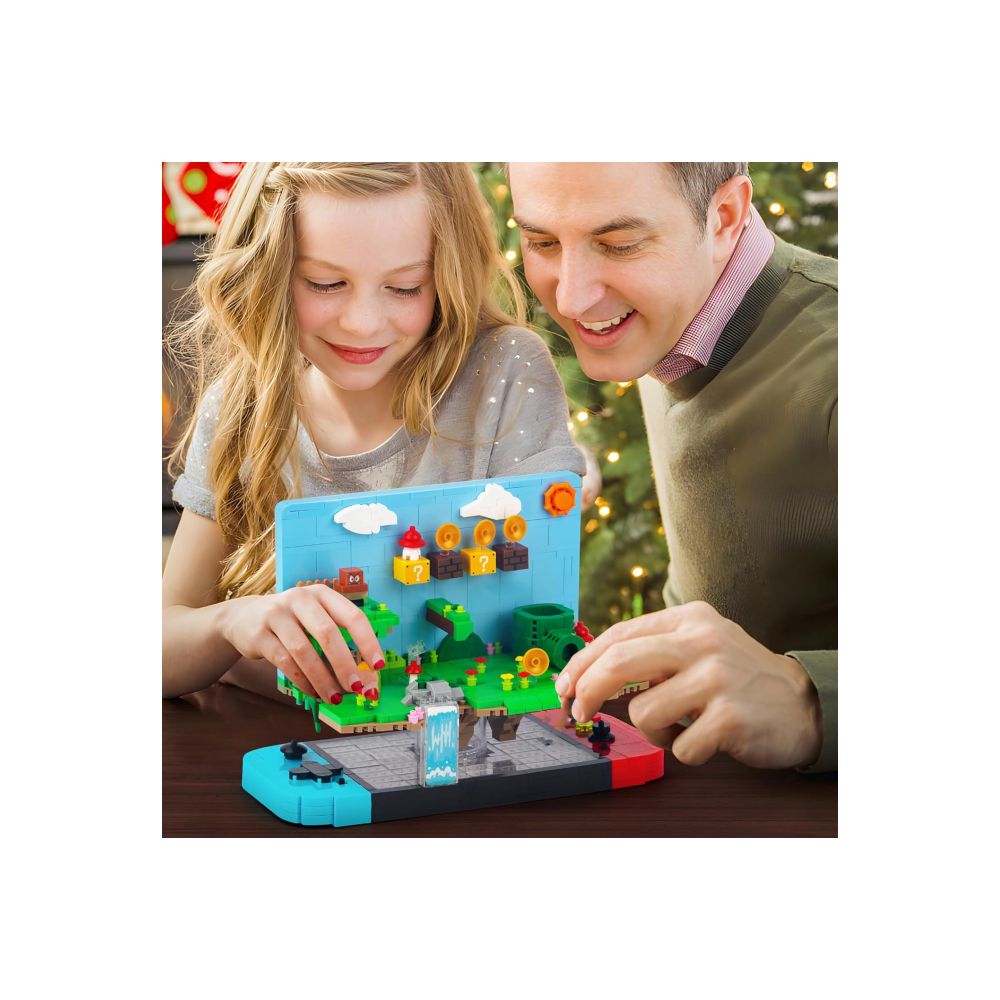 ARMABLE JUEGOS DE CONSTRUCCION NINTENDO SWITCH DECO 1256 PIEZAS - 5
