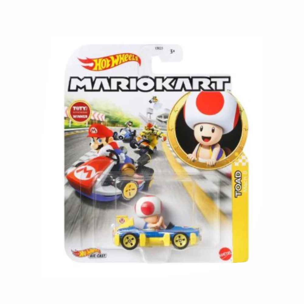 HOT WHEELS MARIO KART TOAD MODELO C - 2