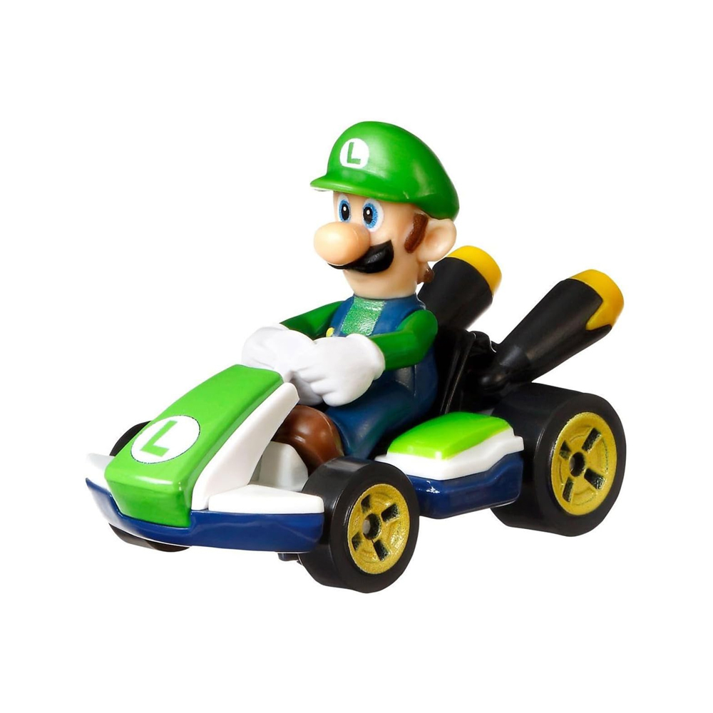HOT WHEELS MARIO KART LUIGI MODELO B - 2