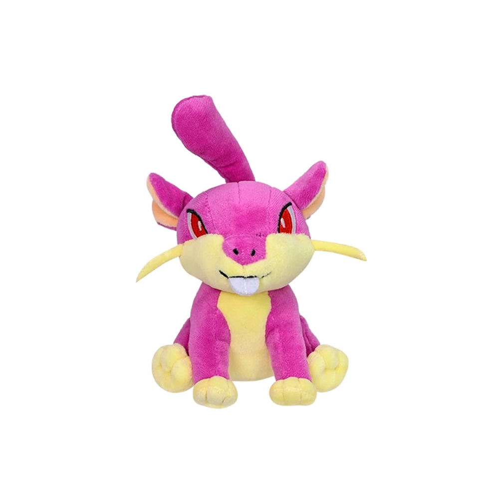 POKEMON PELUCHE RATTATA SENTADO 13 CM - 1