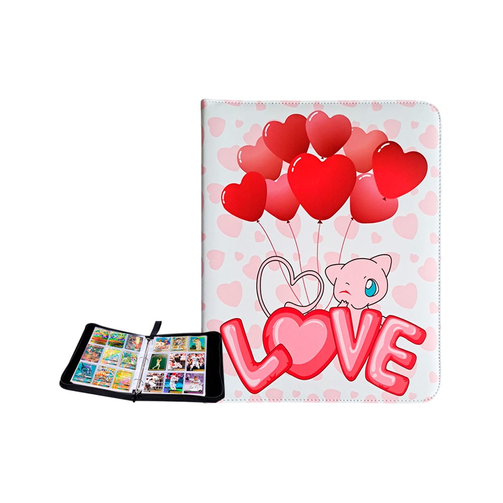 POKEMON FOLDER 9 POCKET 900 CARTAS MEW LOVE - 1