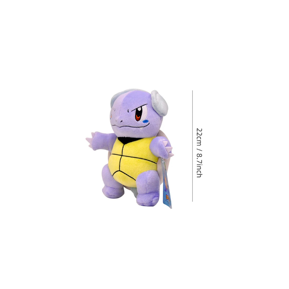 POKEMON PELUCHE WARTORTLE EXCLUSIVO ASIA 22 CM - 2