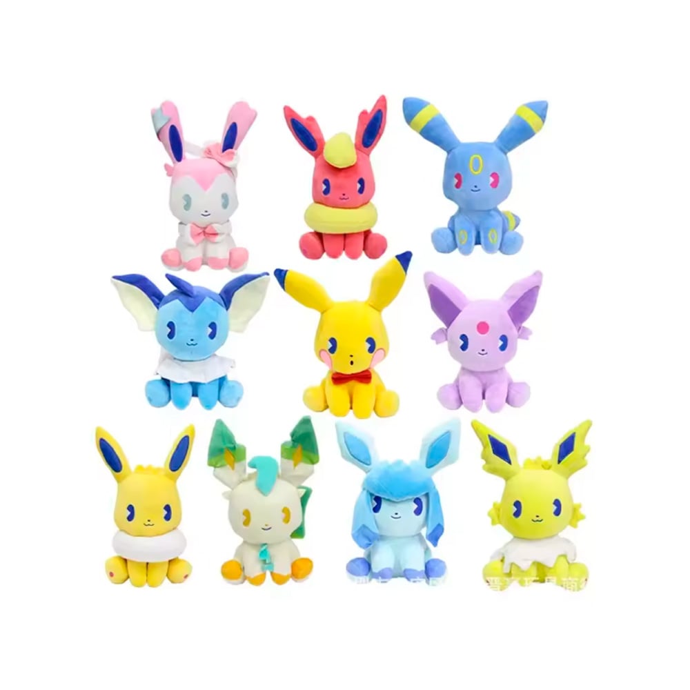 POKEMON PELUCHE SET EEVEE EVOLUCIONES 20 CM - 1