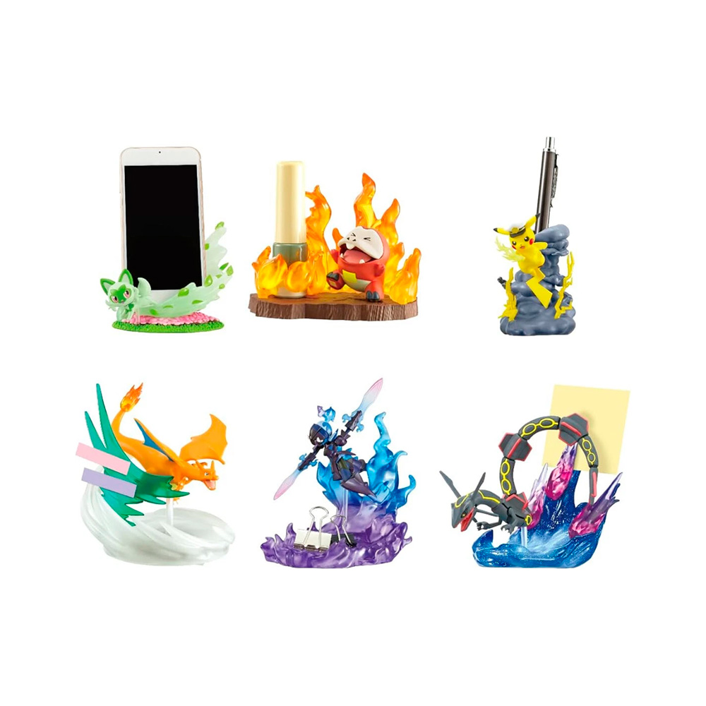 POKEMON RE MENT DESQ BATTLE ANIME CAJA COMPLETA - 1