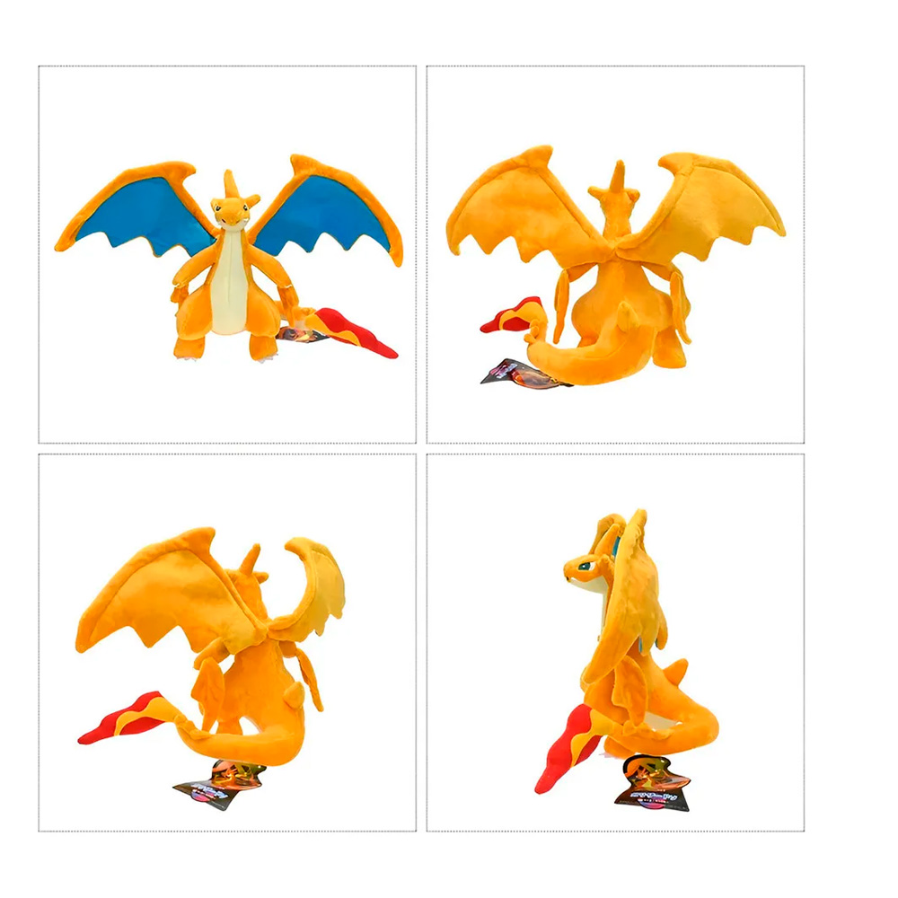 POKEMON PELUCHE MEGA CHARIZARD Y 20 CM - 3