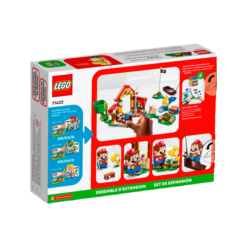 LEGO SUPER MARIO PICNIC MARIO HOUSE EXPANSION SET 71422 - 5