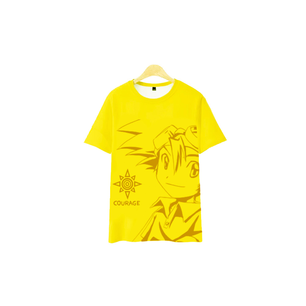 POLO DEPORTIVO DIGIMON AGUMON TALLA XL - 1