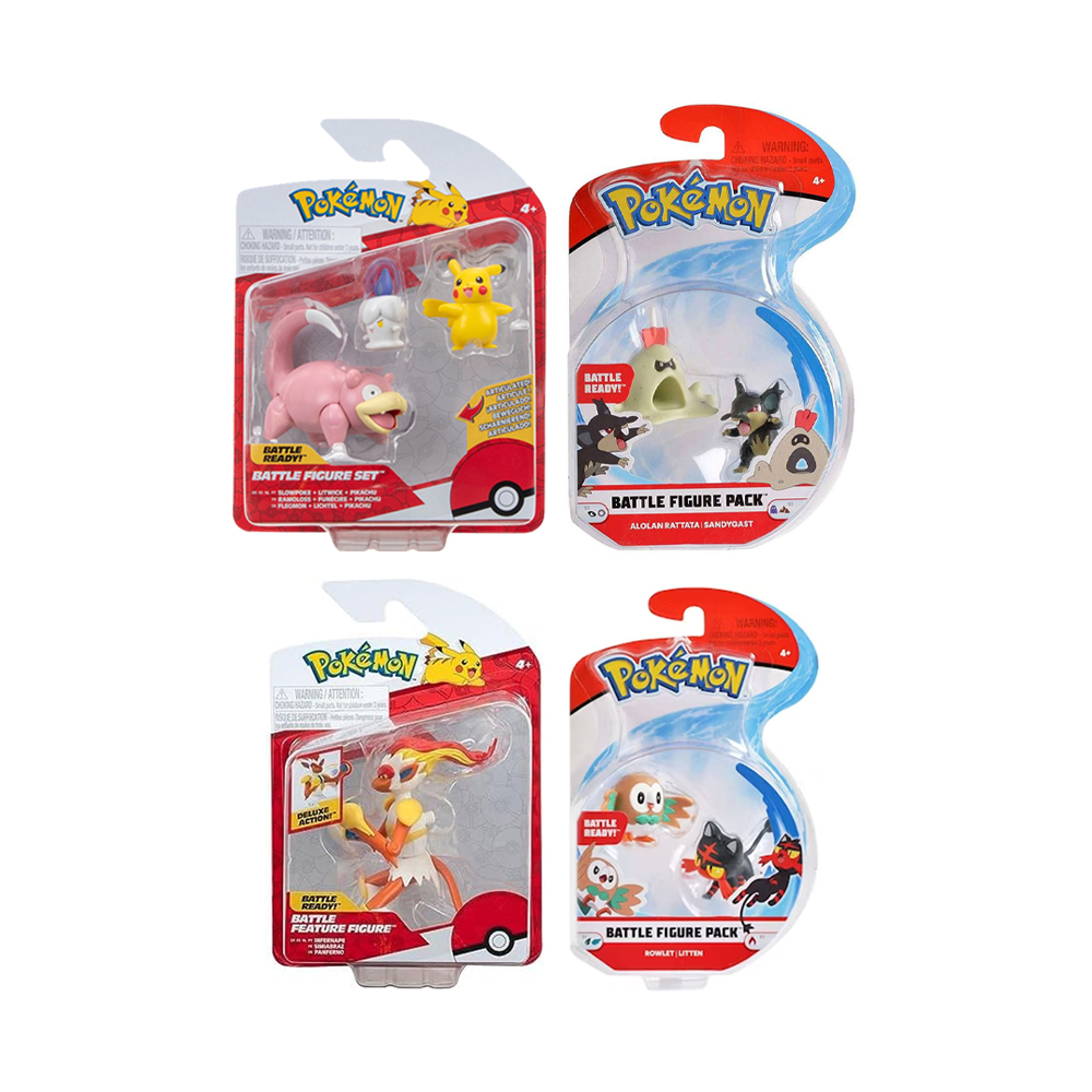 POKEMON JAZWARES FIGURAS MEGA PACK INFERNAPE - 1