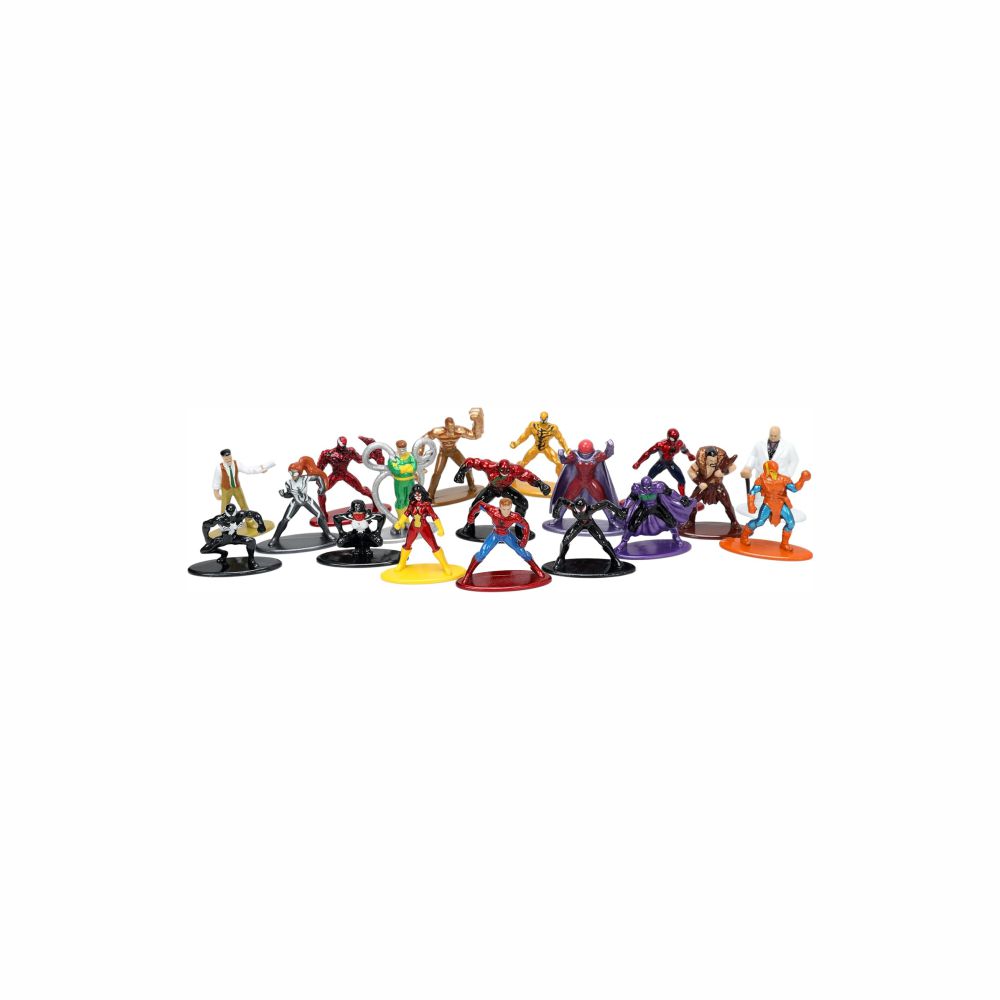JADA TOYS MARVEL SPIDER MAN SET 18 FIGURAS - 3