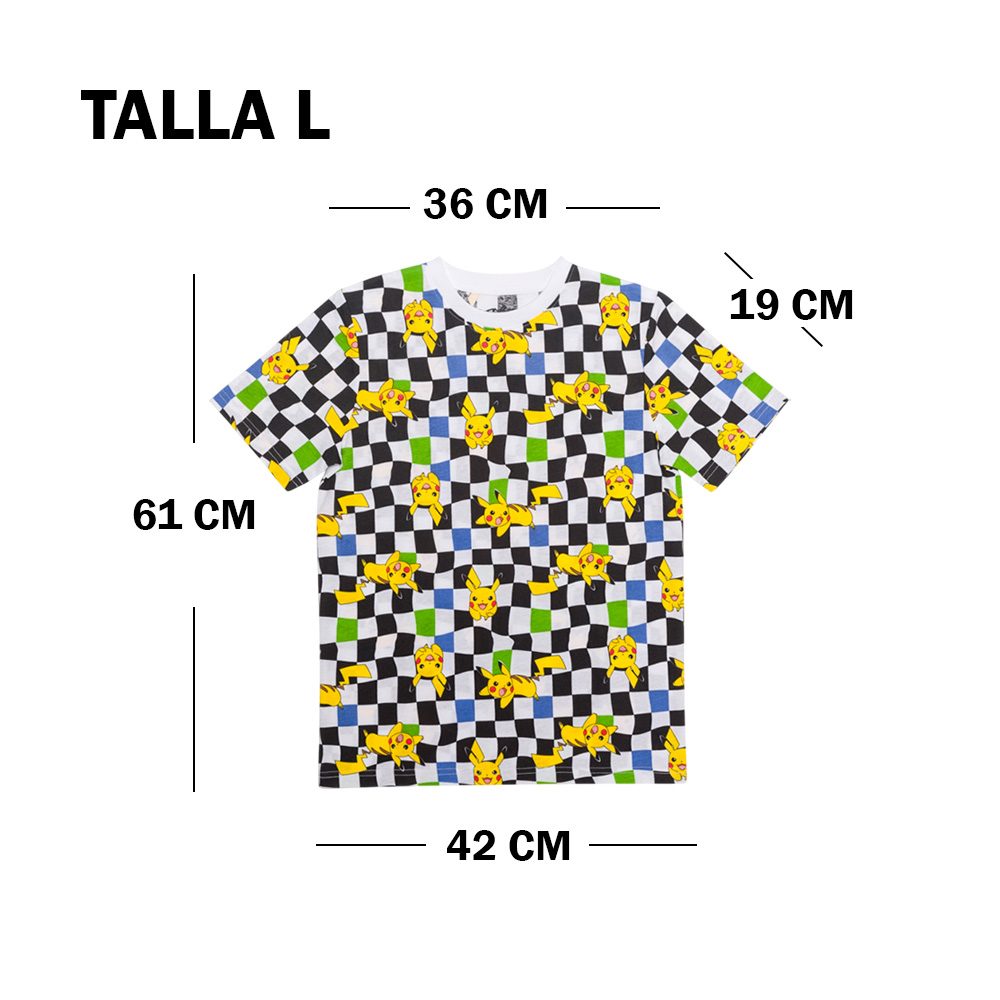 POKEMON POLO HOMBRE PIKACHUS TALLA L - 2