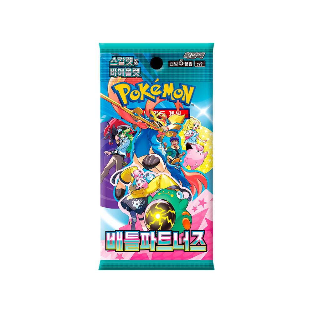 POKEMON TCG JOURNEY TOGETHER SOBRE KOREAN - 1