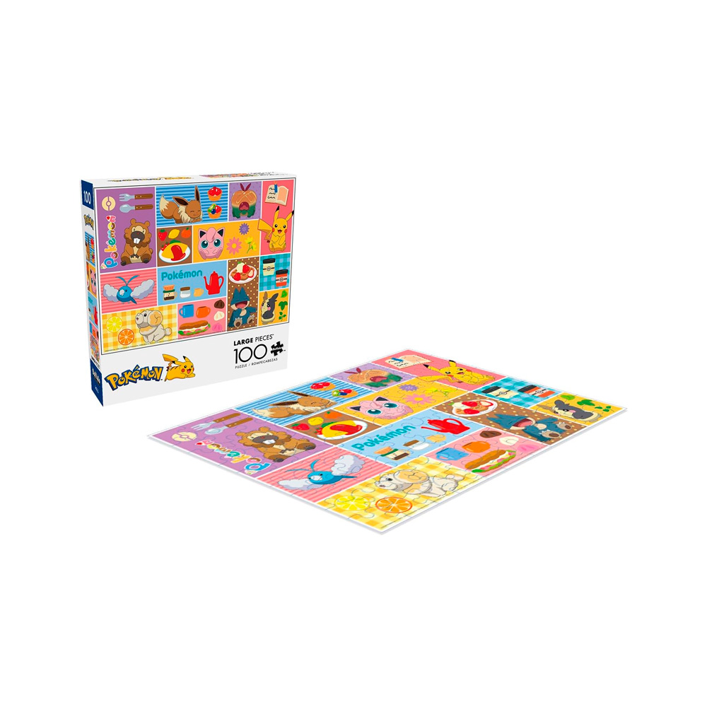 POKEMON ROMPECABEZA 100 PIEZAS KITCHEN HAPPY - 2