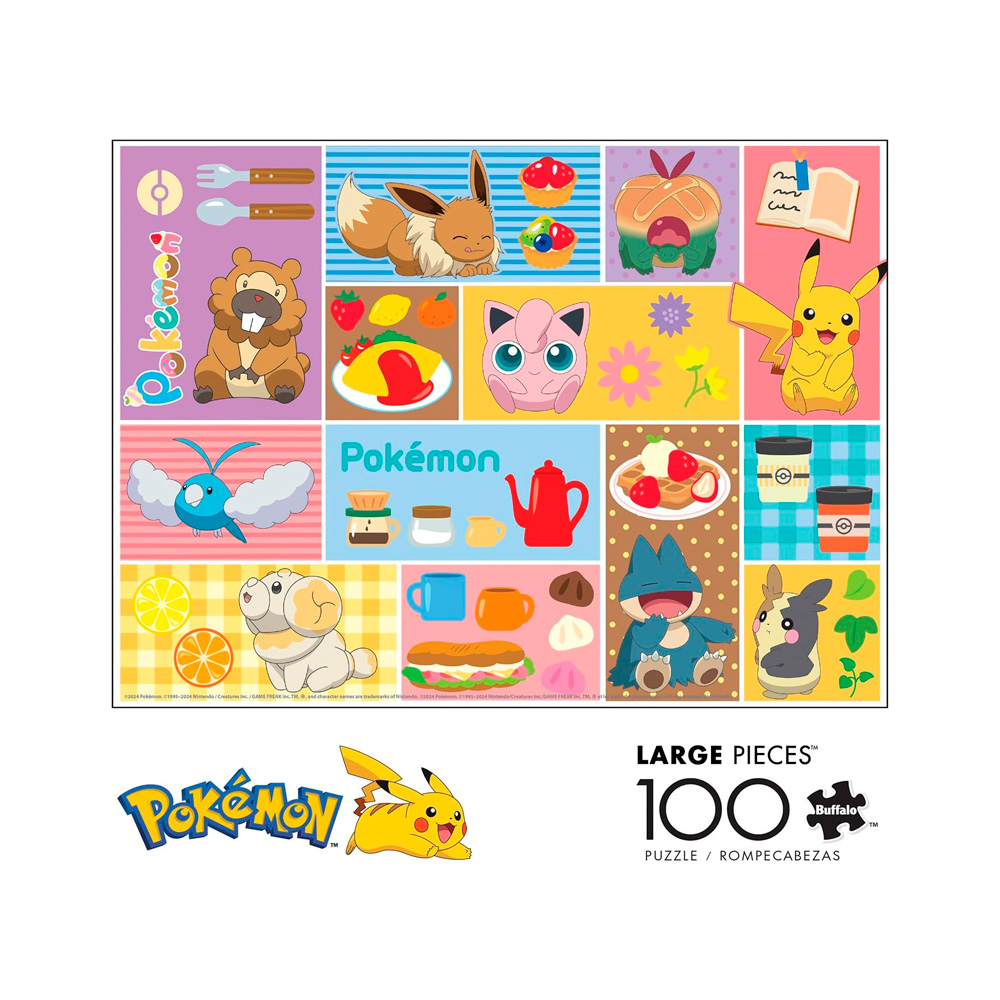 POKEMON ROMPECABEZA 100 PIEZAS KITCHEN HAPPY - 4