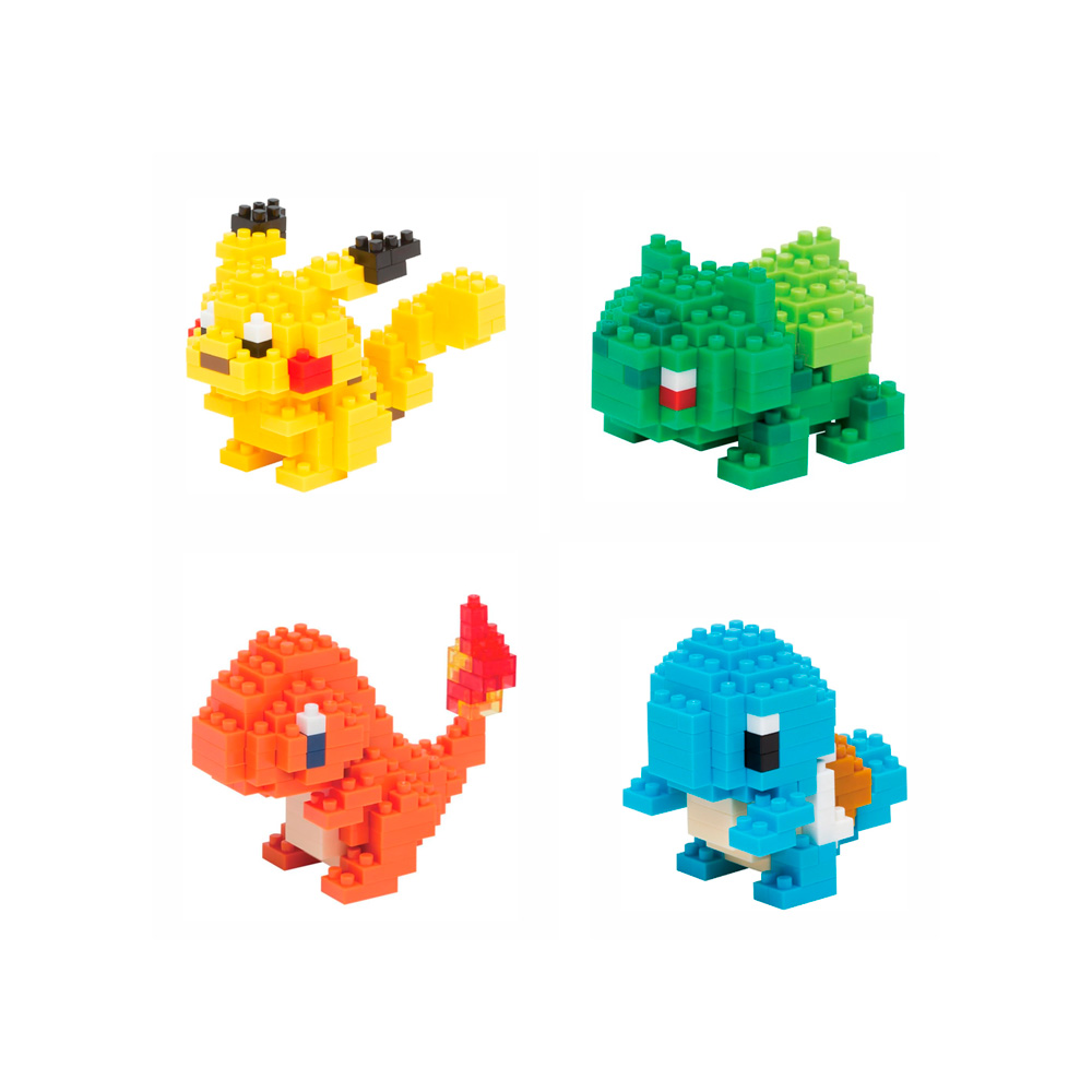 POKEMON NANOBLOCK SET INICIALES KANTO - 1