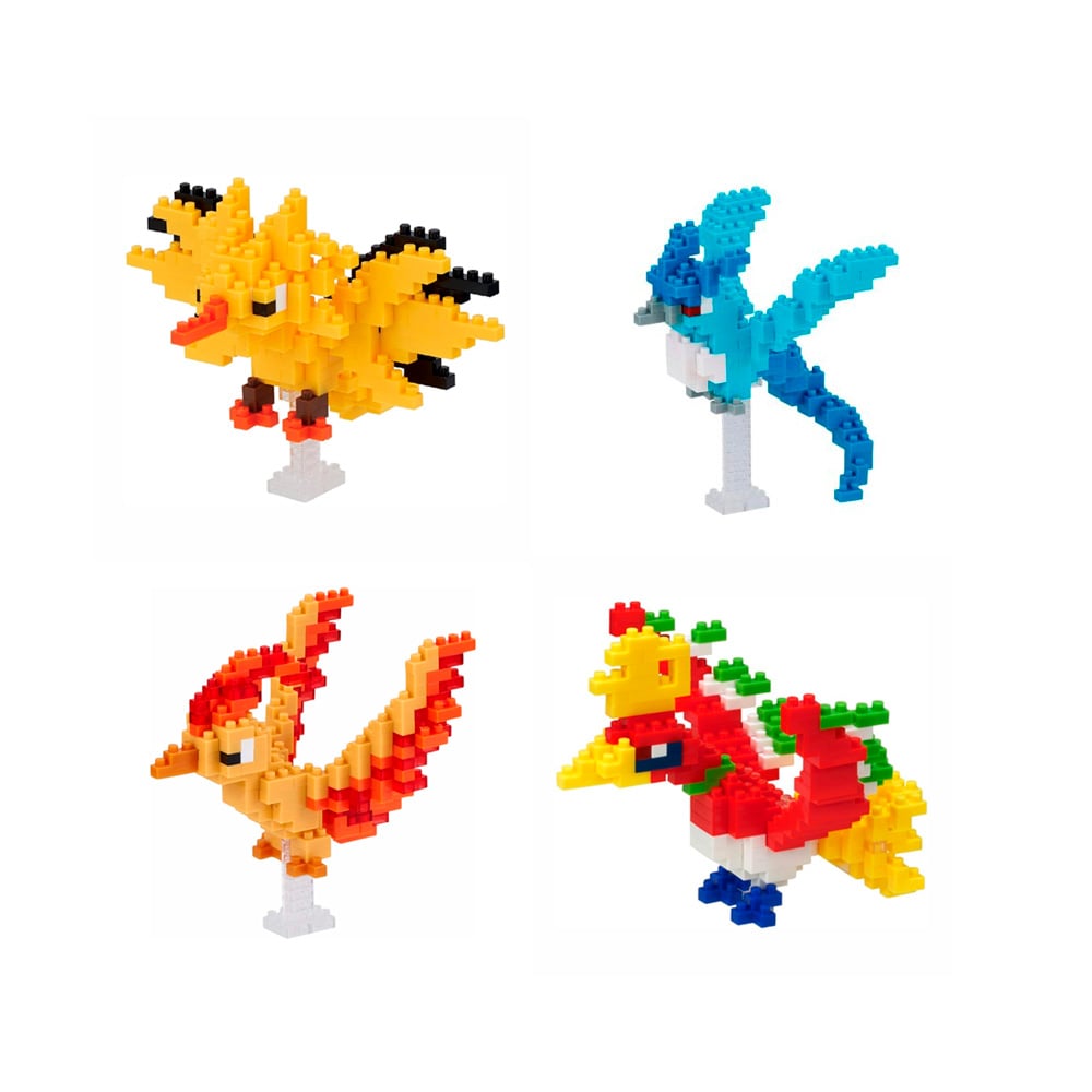 POKEMON NANOBLOCK SET AVES LEGENDARIAS - 1
