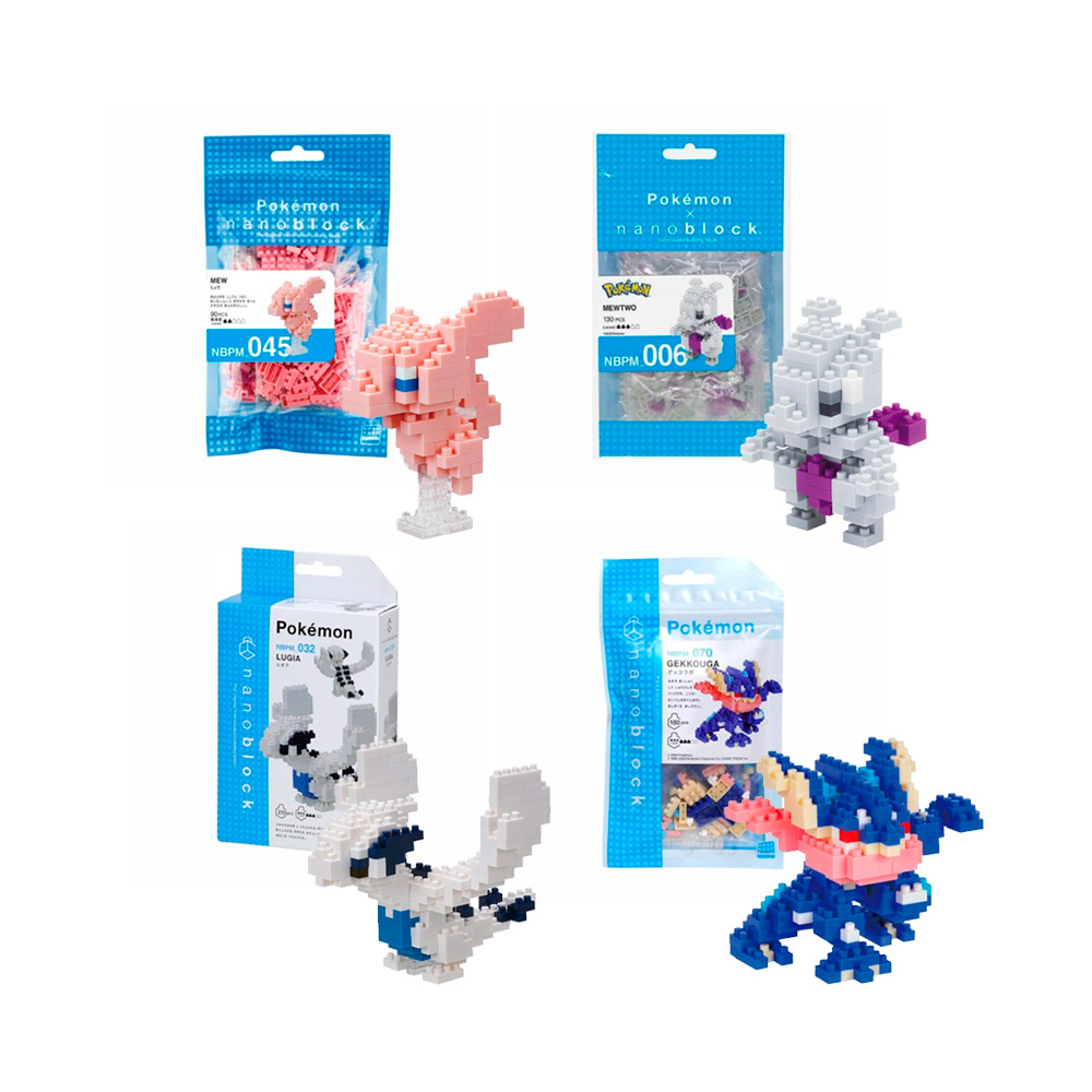POKEMON NANOBLOCK SET ESPECIALES - 2