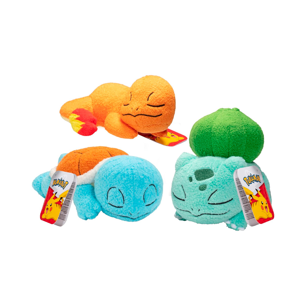 POKEMON PELUCHE SET KANTO CHARMANDER DURMIENDO - 5