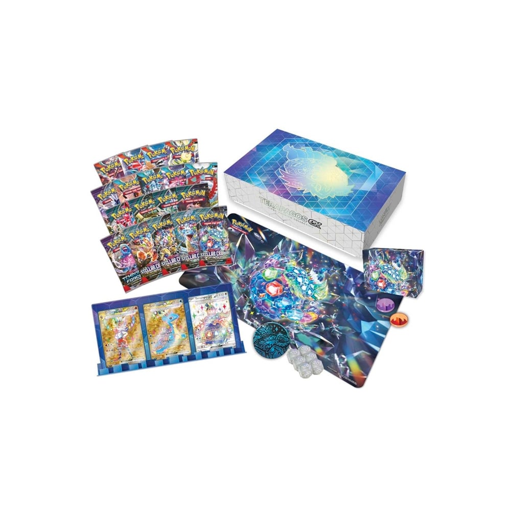 POKEMON TCG TERAPAGOS ULTRA PREMIUM COLLECTION ESPAÑOL - 1