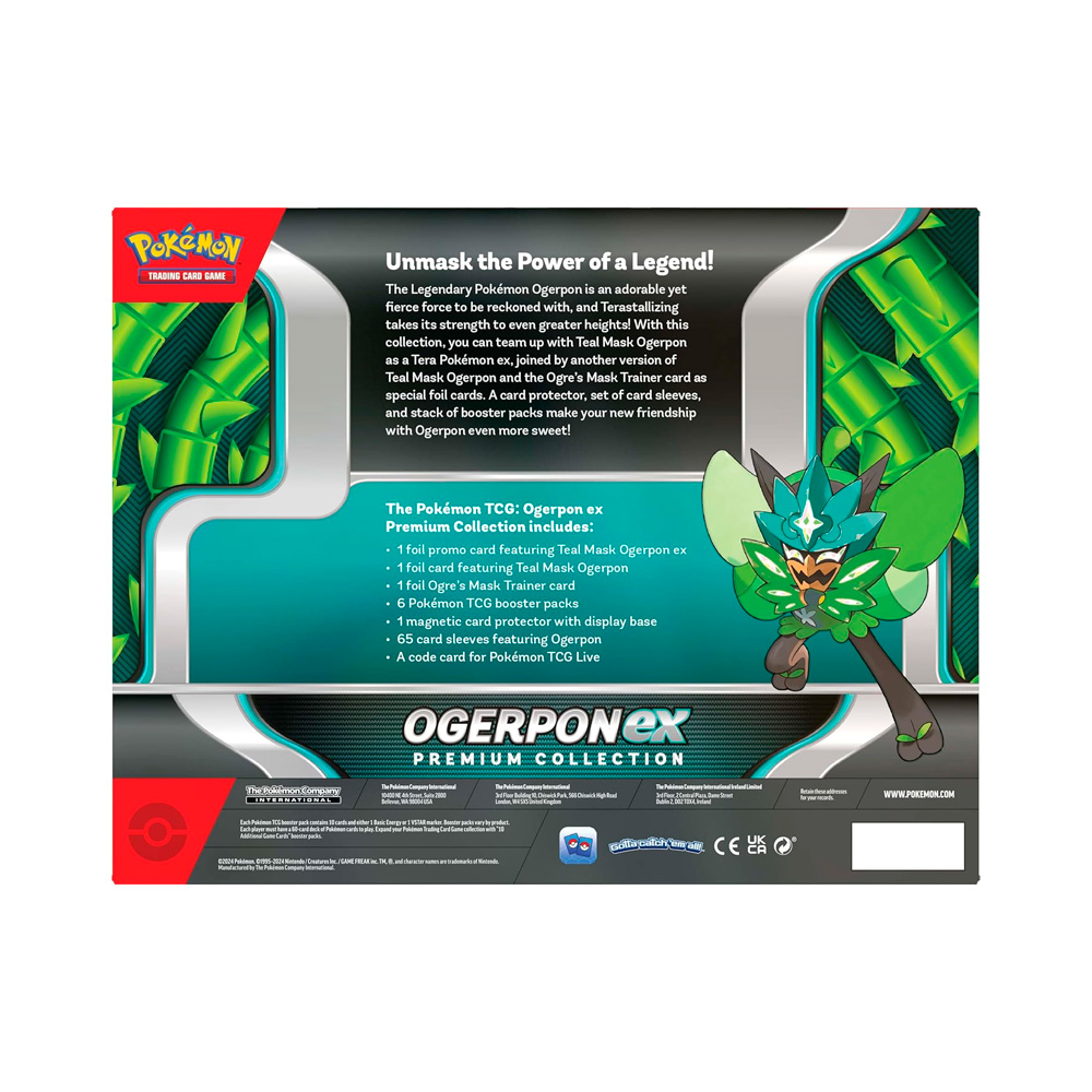 POKEMON TCG OGERPON EX PREMIUM COLLECTION ESPAÑOL - 4