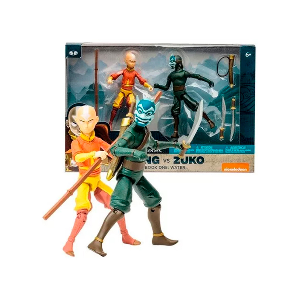MC FARLANE AVATAR COMBO PACK AANG VS BLUE SPIRIT ZUKO - 1