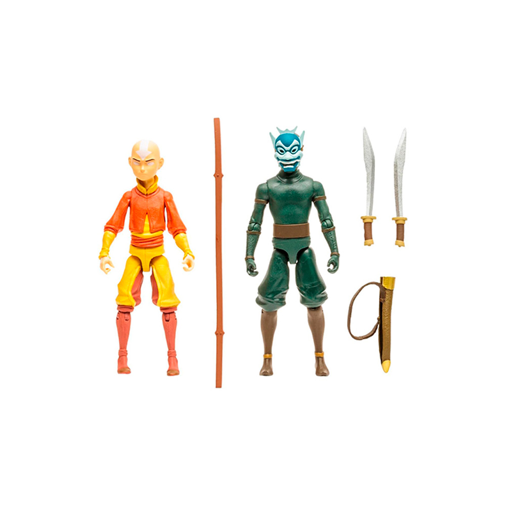 MC FARLANE AVATAR COMBO PACK AANG VS BLUE SPIRIT ZUKO - 2
