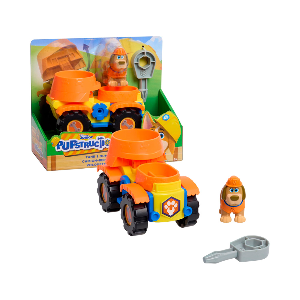 FIGURA JUST PLAY DISNEY JUNIOR PUPSTRUCTION - 1
