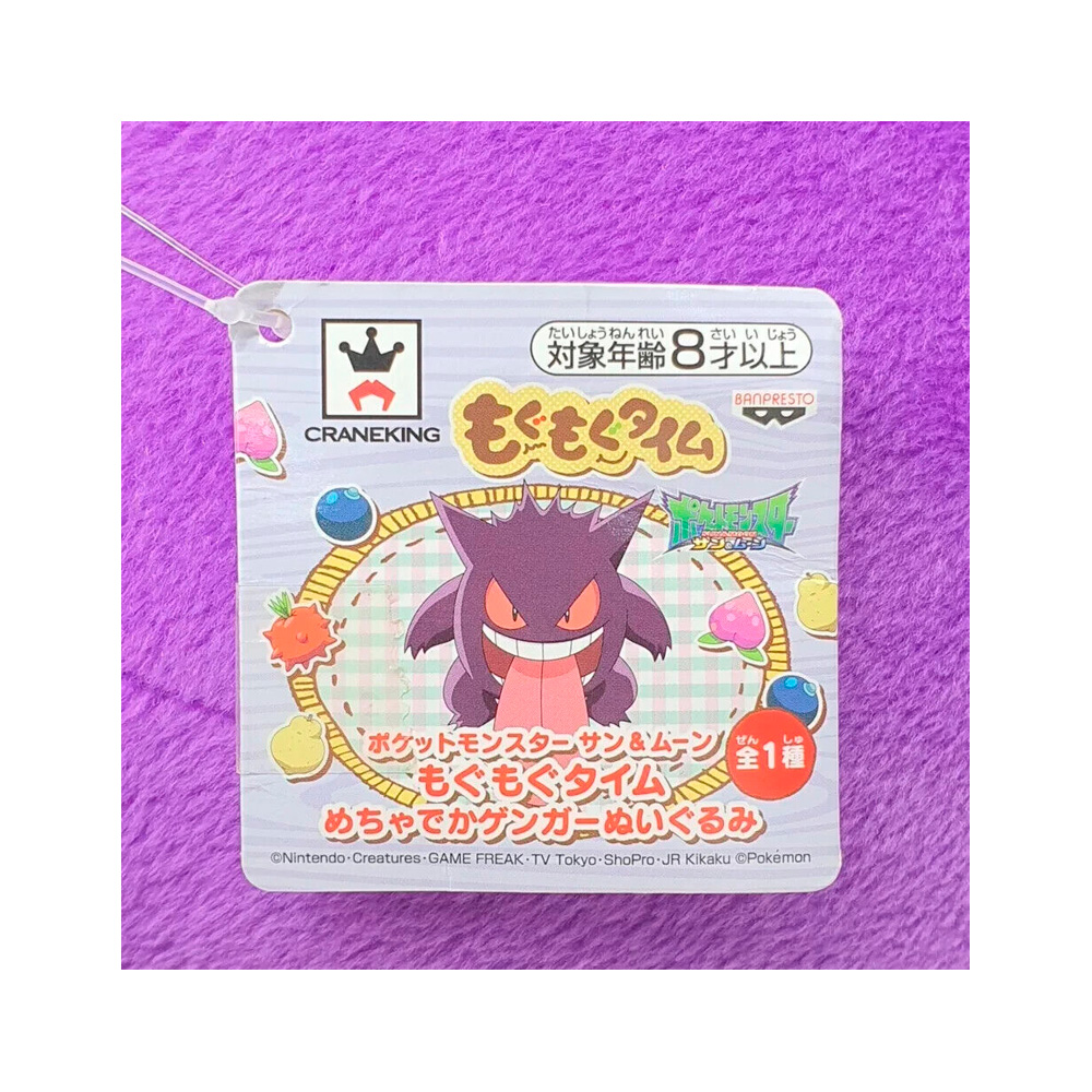 POKEMON PELUCHE GENGAR XL MOGUMOGU TIME JAPON - 3