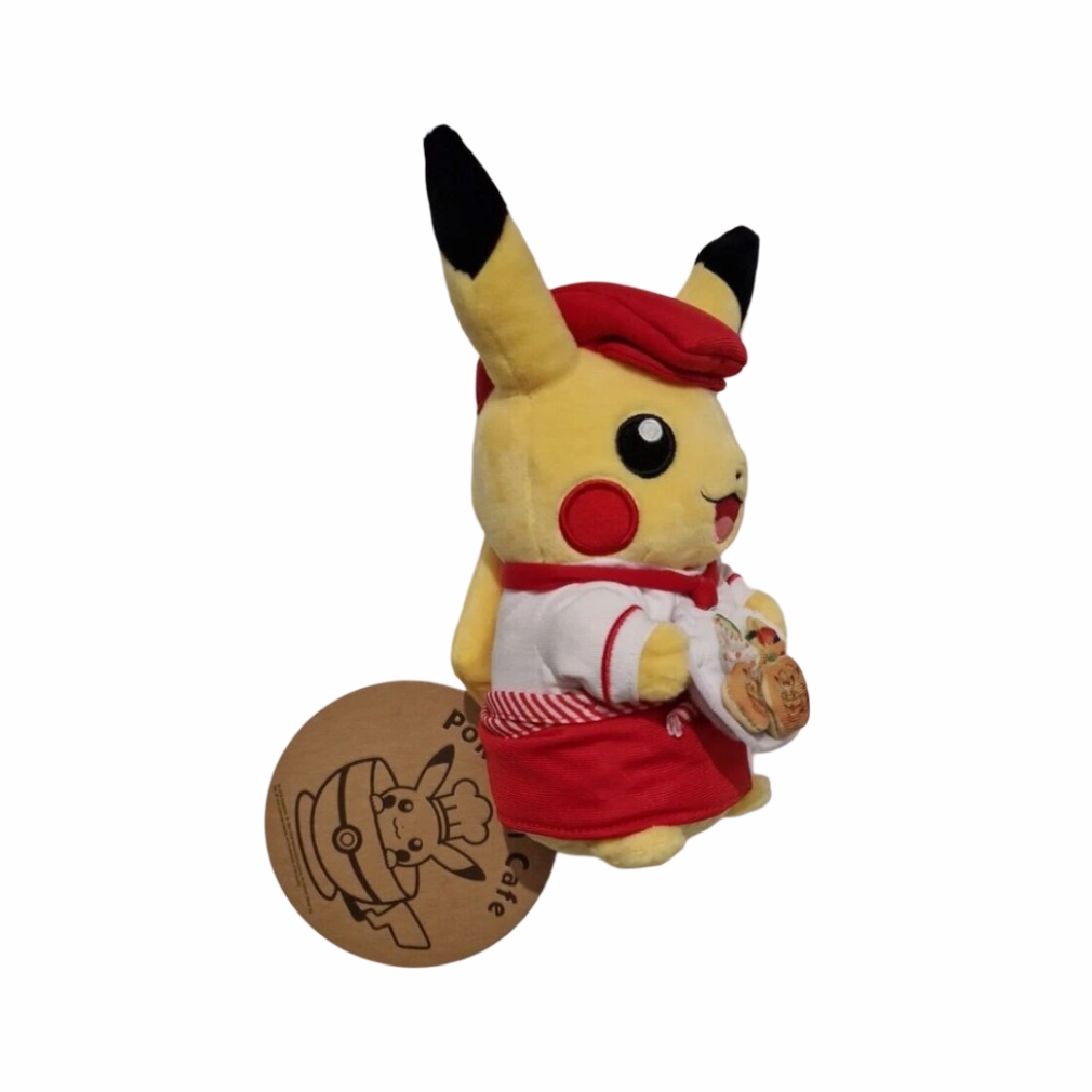 POKEMON CENTER CAFE PIKACHU MODELO B JAPON 22 CM - 3