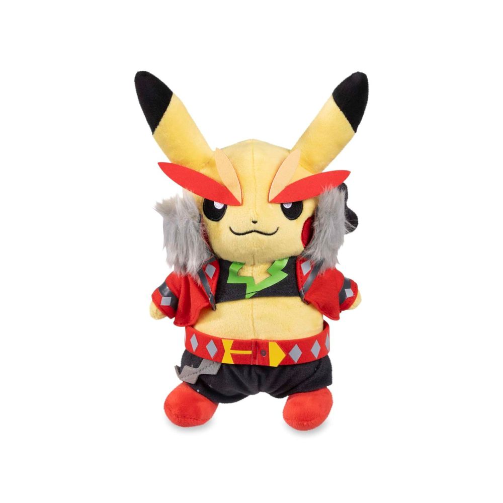 POKEMON CENTER PELUCHE PIKACHU ROCK STAR 24CM - 1