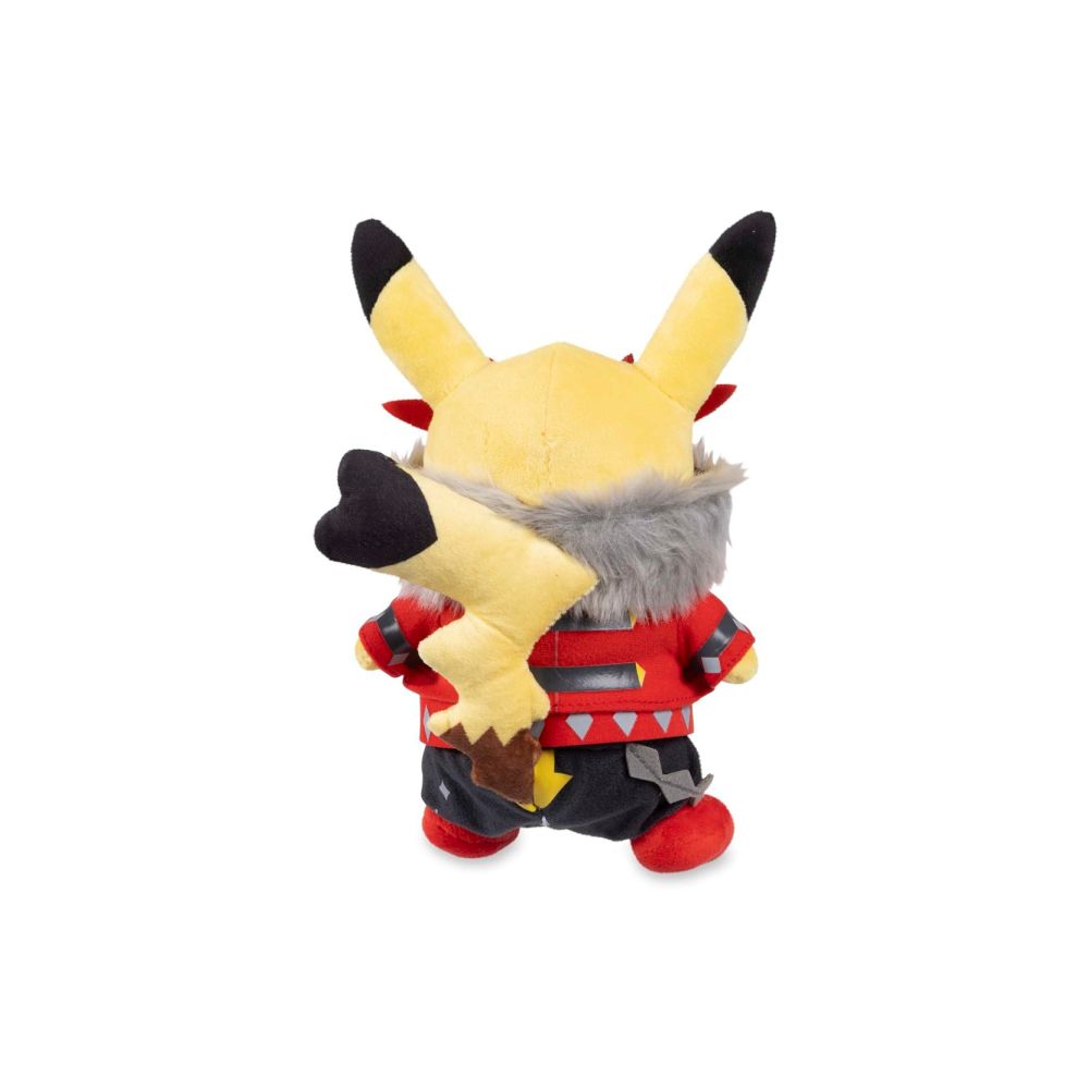 POKEMON CENTER PELUCHE PIKACHU ROCK STAR 24CM - 4
