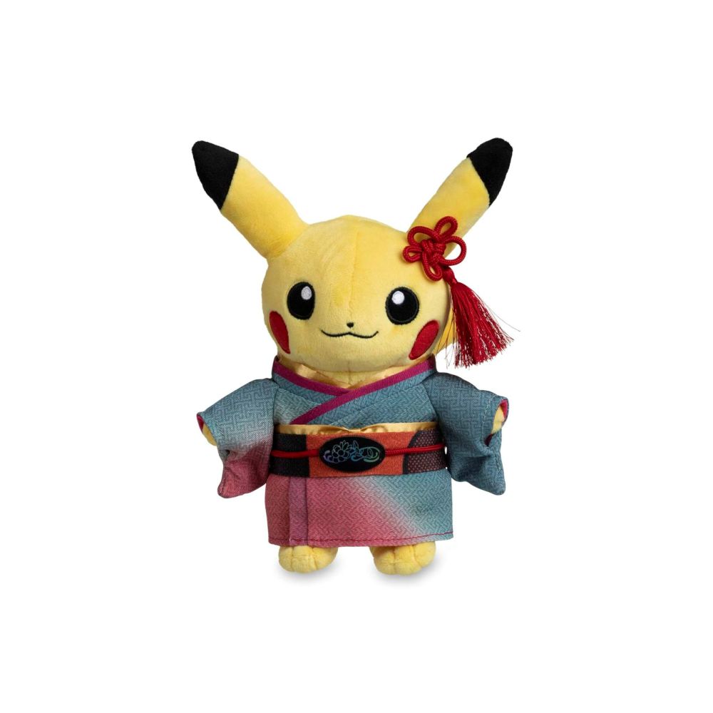 POKEMON CENTER PELUCHE PIKACHU KIMONO 24CM - 1