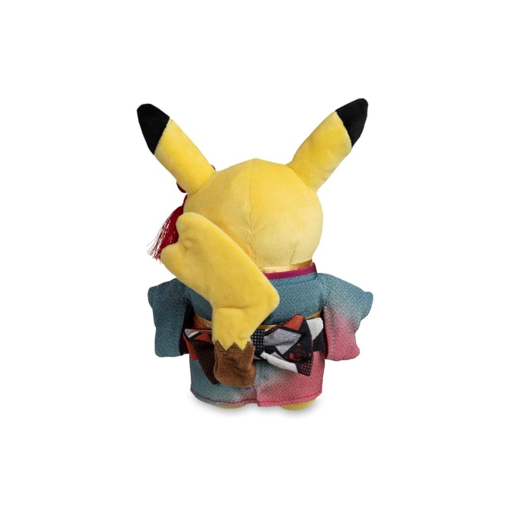 POKEMON CENTER PELUCHE PIKACHU KIMONO 24CM - 3