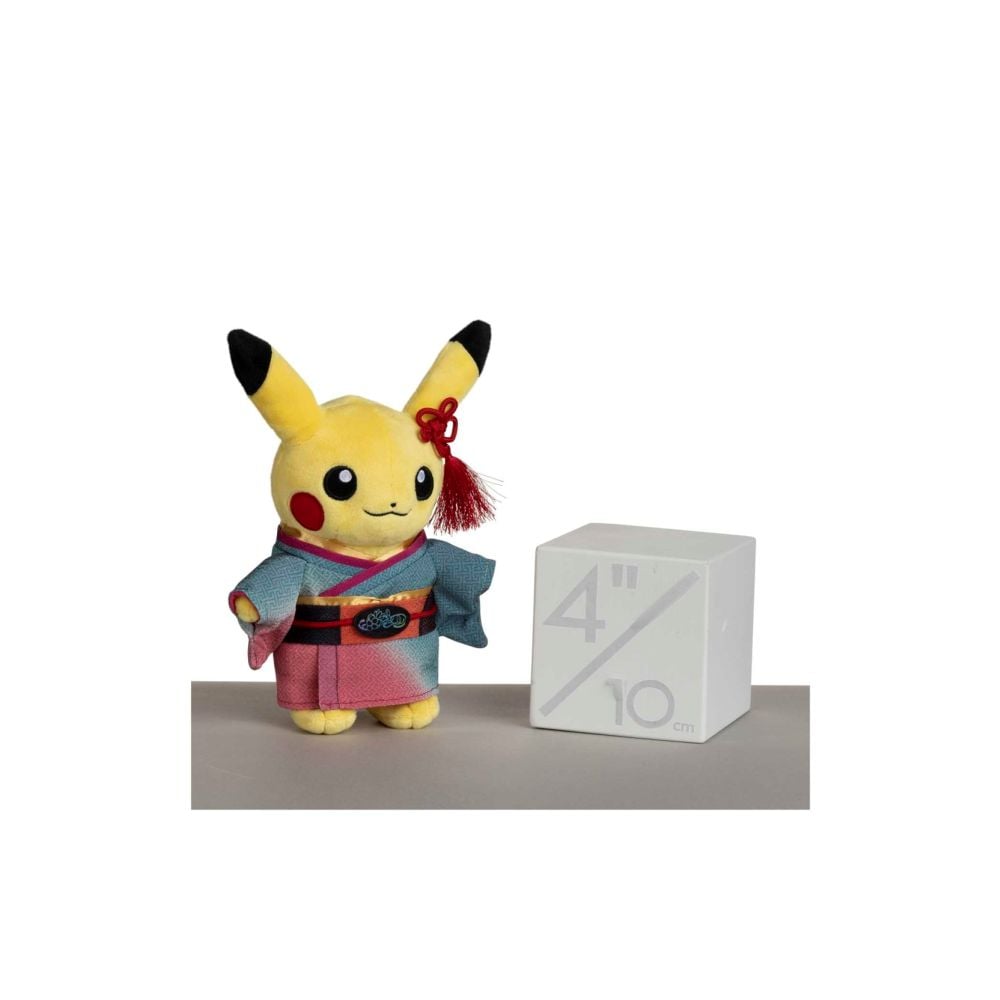 POKEMON CENTER PELUCHE PIKACHU KIMONO 24CM - 5
