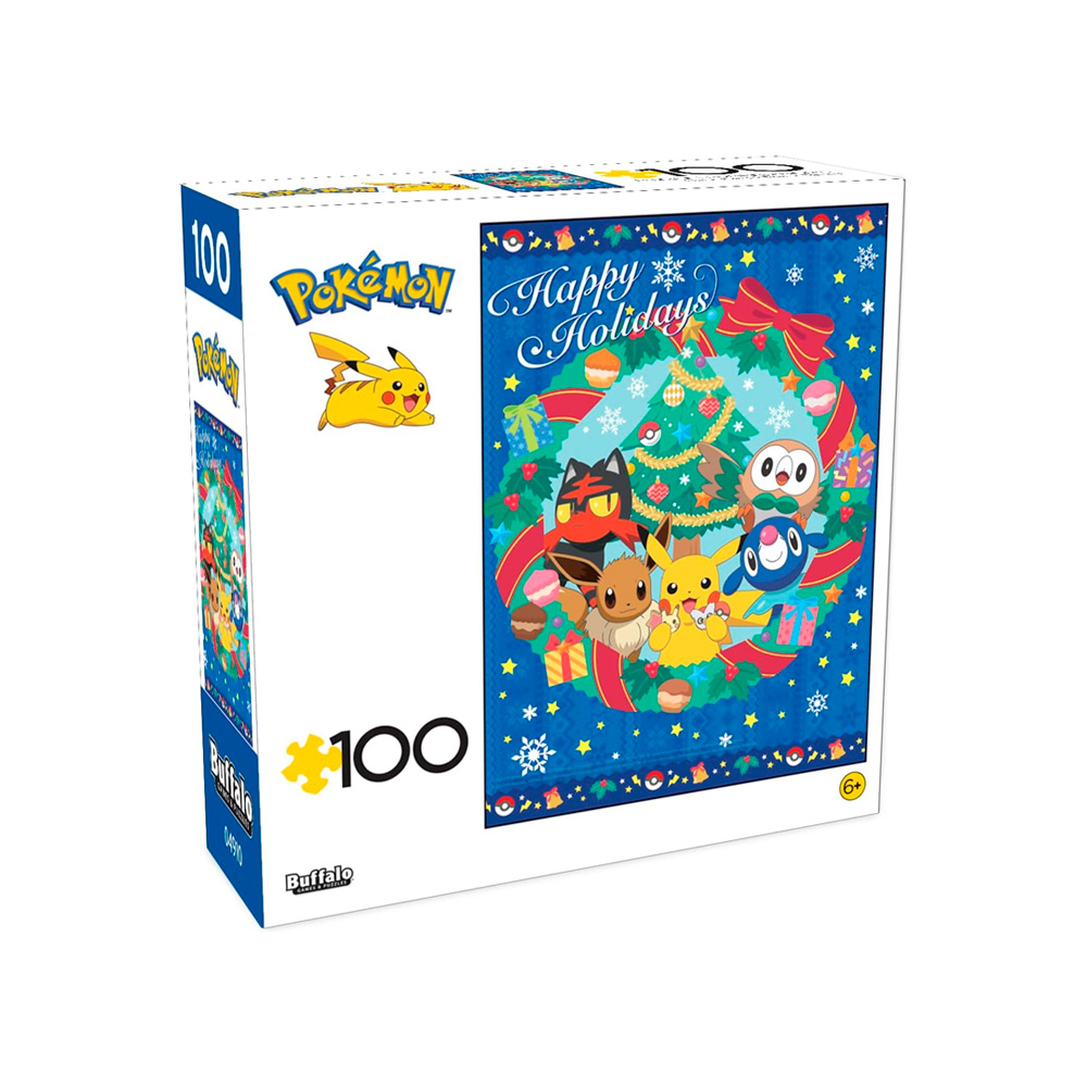 POKEMON ROMPECABEZA 100 PIEZAS HAPPY HOLIDAYS - 1