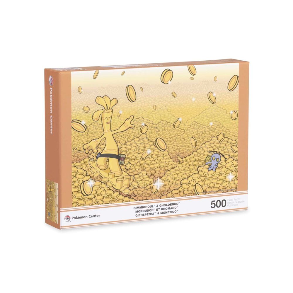 POKEMON CENTER ROMPECABEZA GIMMIGHOUL GHOLDENGO 500 PIEZAS - 1