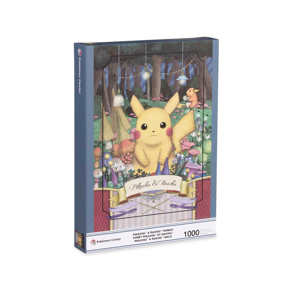 POKEMON CENTER ROMPECABEZA PIKACHU Y RAICHU 1000 PIEZAS - 1