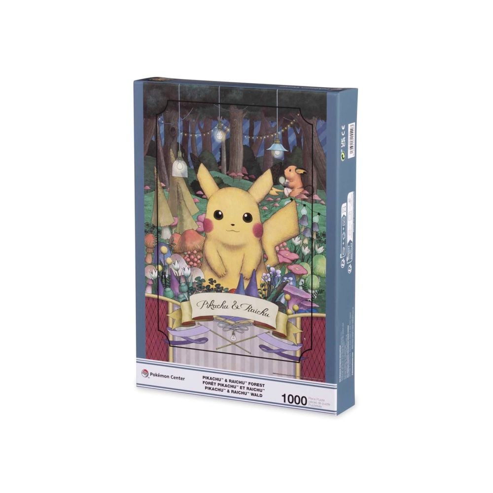 POKEMON CENTER ROMPECABEZA PIKACHU Y RAICHU 1000 PIEZAS - 4