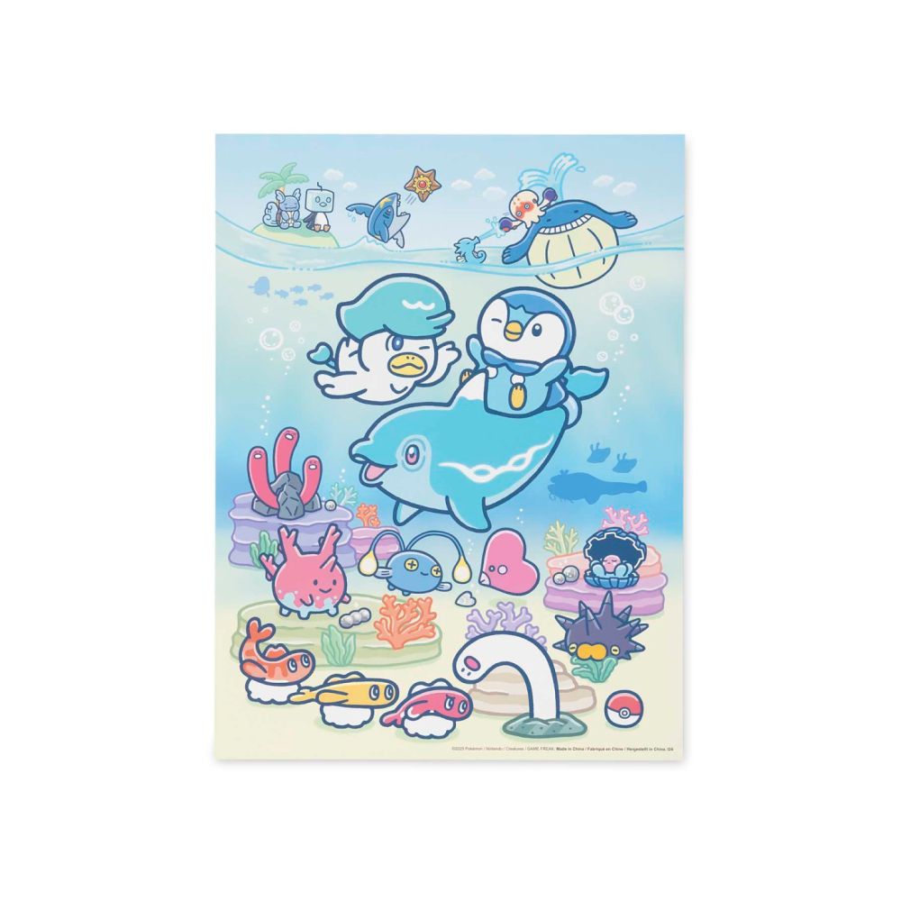 POKEMON CENTER ROMPECABEZA UNDERWATER FRIENDS 100 PIEZAS - 2